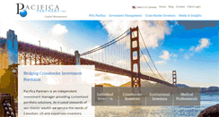 Desktop Screenshot of pacificapartners.com