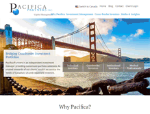 Tablet Screenshot of pacificapartners.com